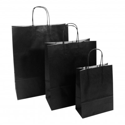 Black Paper Bags