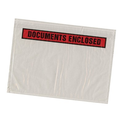 Document Enclosed Envelopes