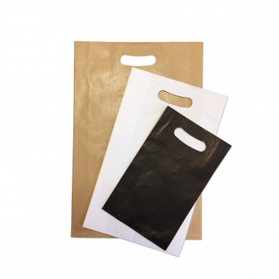 Printed Die-cut Handle Paper Bags